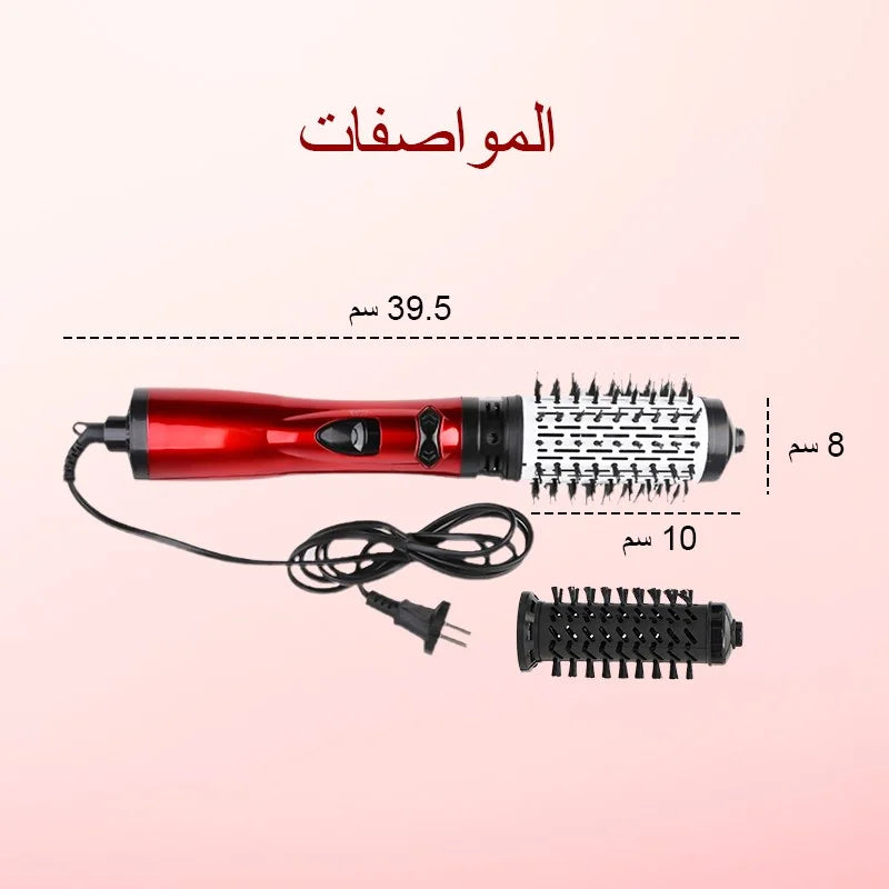 المشط الدوار لتمشيط الشعر بسهولة