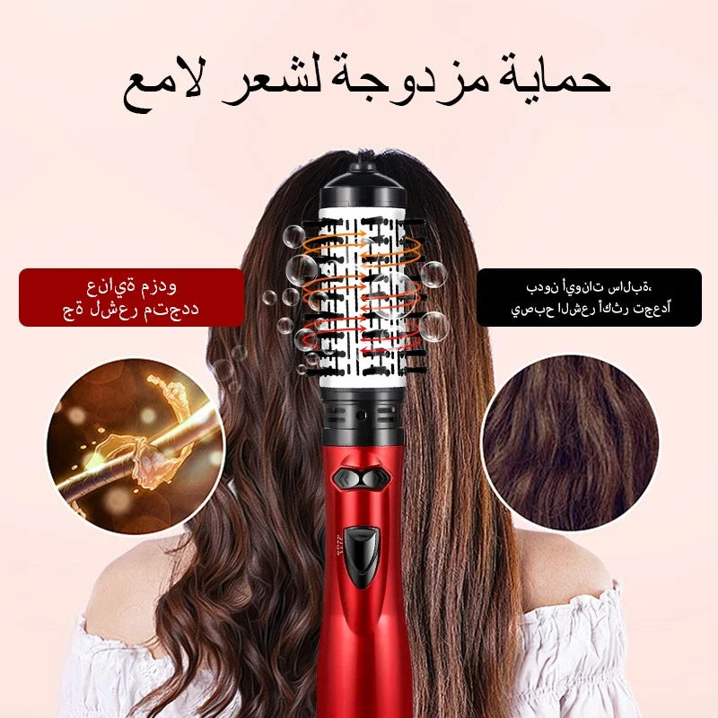 المشط الدوار لتمشيط الشعر بسهولة